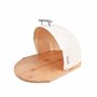 Corbeille à Pain Feel Maestro MR-1678 Beige Argenté Bois Plastique 1 P