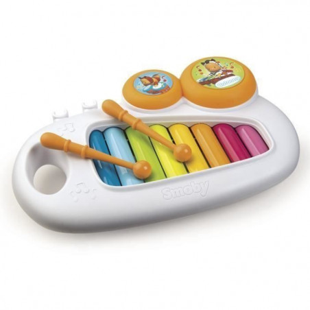 Smoby Cotoons Xylophone 2 Tambourins Isleden Guyane