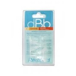 0-4 mois dBb Remond 2 T/étines Lo Silicone Bo/îte Transparente