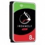 SEAGATE - Disque dur Interne - NAS IronWolf - 8To - 7200 tr/min - 3.5