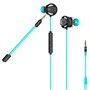 Casques avec Micro Gaming Hiditec GHE010002 (3.5 mm) Noir Bleu