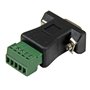 Adaptateur Startech DB92422 DB9 Noir