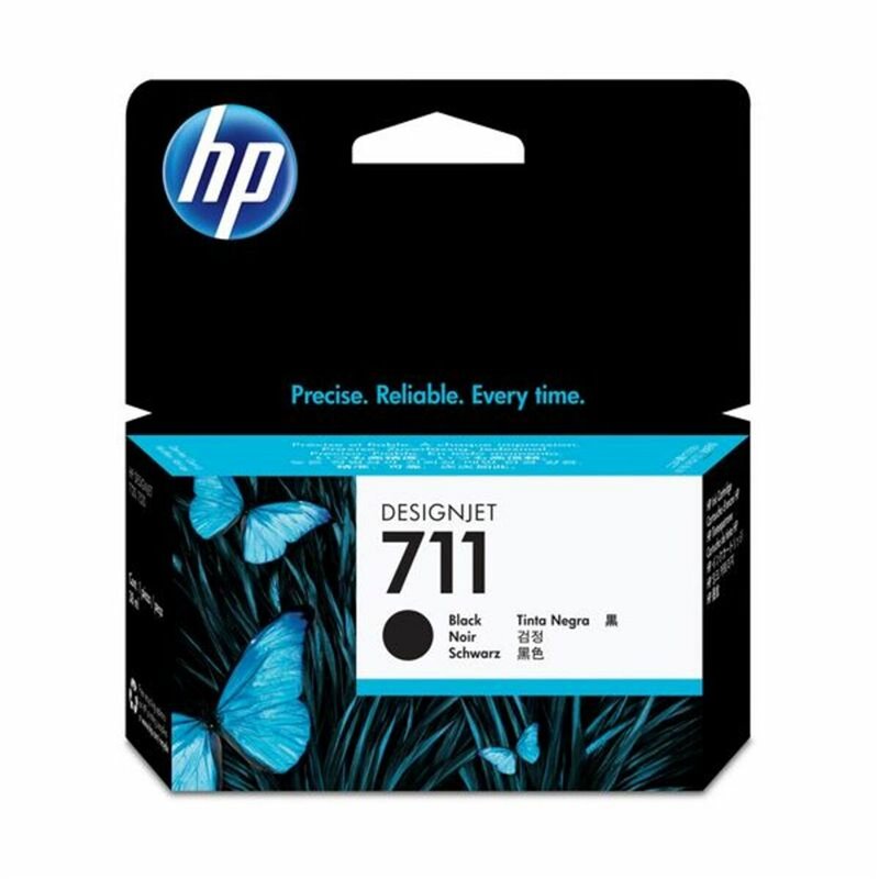 HP 711 cartouche d'encre DesignJet noir, 38 ml