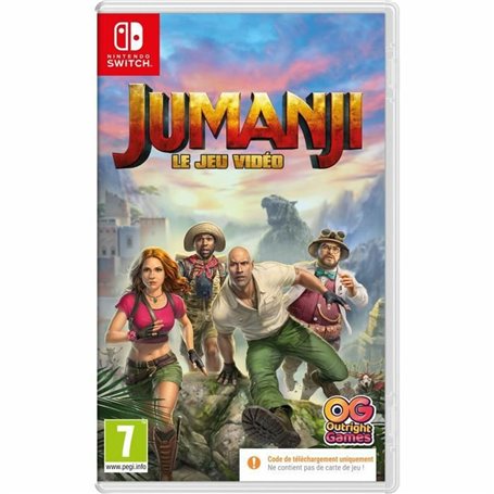 Jeu vidéo pour Switch Outright Games Jumanji The Video Game Code de té