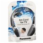 Casque audio Panasonic RPHT090EH Avec câble Argenté Noir Gris 16 Hz-22