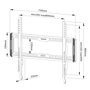 Support de TV Neomounts WL30-550BL16 40" 75" 70 Kg