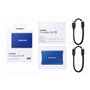 Disque Dur Externe Samsung Portable SSD T7 Bleu 500 GB SSD