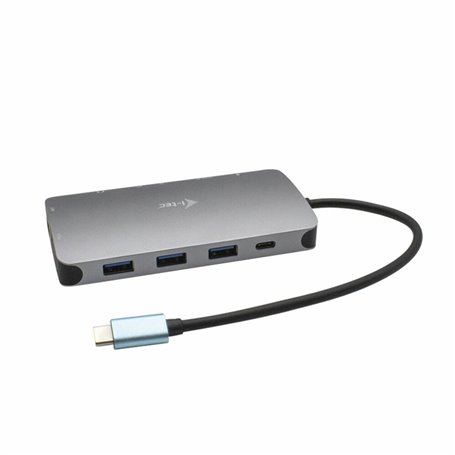 Station d'acceuil i-Tec USB-C Nano Dock HDMI/VGA with LAN + Power Deli