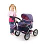 Poussette pour poupées Reig Trendy Royal Special Version Bleu Rose 45 