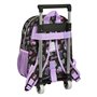 Cartable à roulettes Monster High Creep Noir 28 x 34 x 10 cm