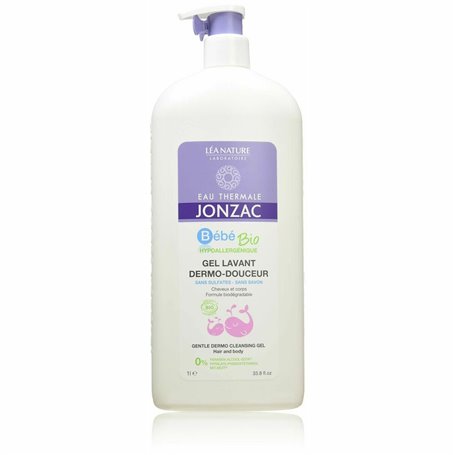 Gel Douche Hypoallergénique Dermo Eau Thermale Jonzac Bebé Bio (1000 m