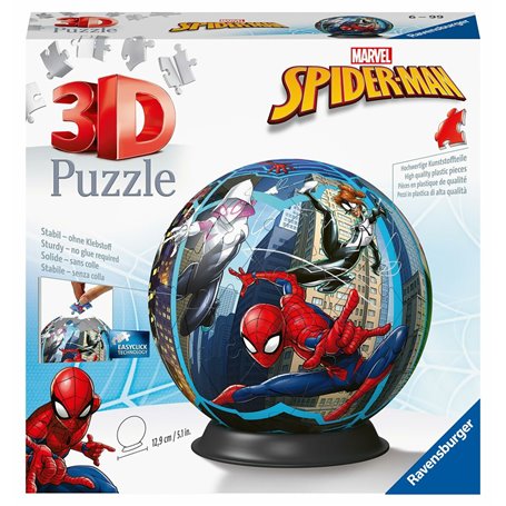 Puzzle 3D Spiderman   Ballon 76 Pièces
