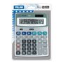 Calculatrice Milan Blanc Argenté Métal 18,5 x 14 x 2 cm