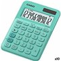 Calculatrice Casio MS-20UC Vert 2,3 x 10,5 x 14,95 cm (10 Unités)