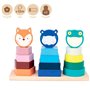 Jouet éducatif Milan Animal Tower 15 Pièces