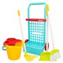 Chariot de nettoyage avec accessoires Colorbaby My Home 30,5 x 55,5 x