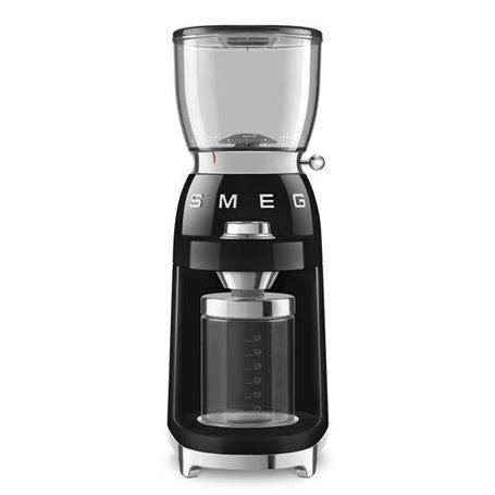 Smeg Moulin à café 350g 150w noir - CGF11BLEU