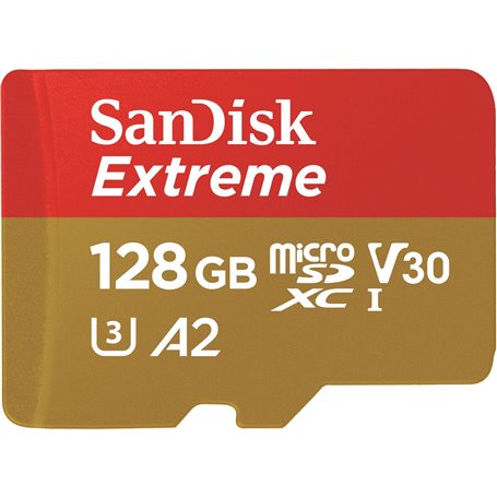 Carte Mémoire Micro SD avec Adaptateur Western Digital SDSQXAA-128G-GN