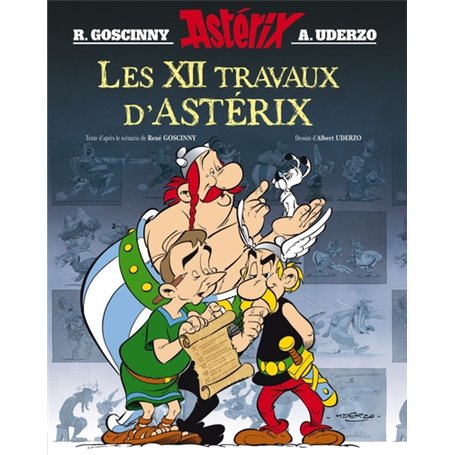 Astérix - Album illustré - Les 12 travaux d'Astérix (Hors collection)