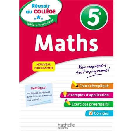Réussir au collège - Maths 5e