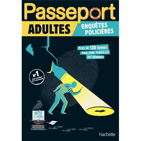 Passeport Adultes Enquêtes policières - Cahier de vacances 2023
