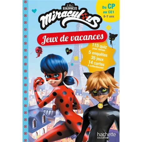Miraculous - Jeux de vacances 2022 - Du CP au CE1 