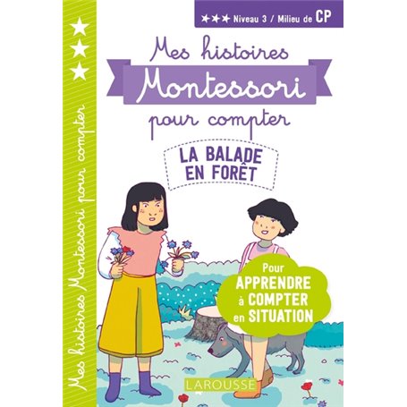 Mes premières histoires Montessori à compter La balade en forêt