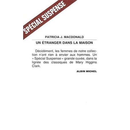 Un étranger dans la maison