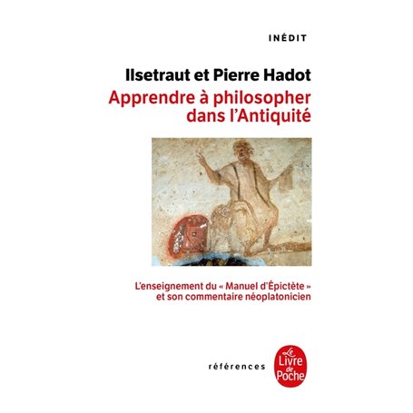 Apprendre à philosopher dans l'antiquité-inédit