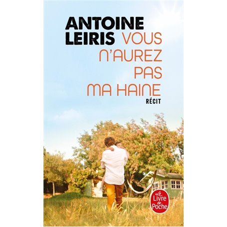 Vous n'aurez pas ma haine