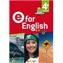 E for English 4e - Anglais Ed. 2017  - Livre de l'élève