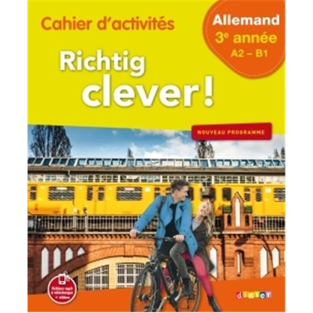 Richtig Clever 3ème année - Cahier - version papier