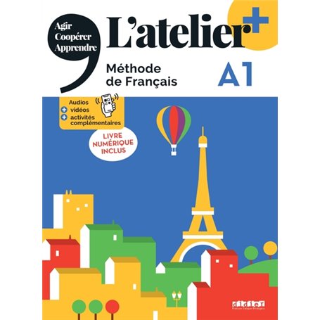 L'atelier + A1  (édition 2022) - Livre + livre numérique + didierfle.app
