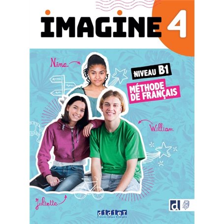 Imagine 4 - Niv. B1 - Livre  + didierfle.app