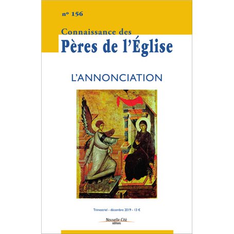 Connaissance des Pères de l'Eglise n°156