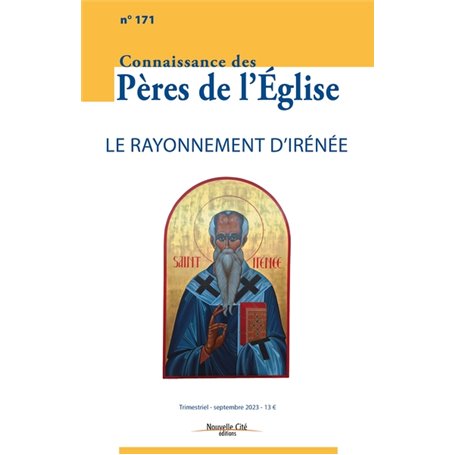 Connaissance des Pères de l'Église n°171
