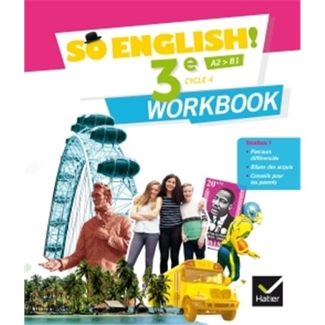 So English! - Anglais 3e Éd. 2017 - Workbook
