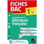 Fiches bac Mémento de la littérature française 1re