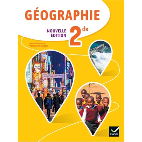 Géographie 2de - Ed. 2023 - livre élève