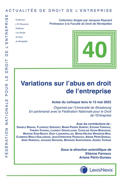 Droit des affaires et commercial