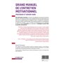 Grand manuel de l'Entretien motivationnel - Pratiques et savoir-faire