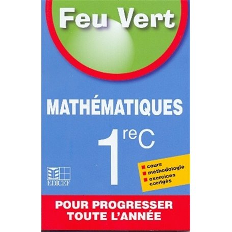 FEU VERT Mathématiques 1RE C
