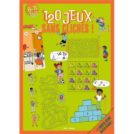120 JEUX SANS CLICHES ! 5-8 ans