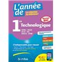 L'année de 1re Technologique STMG-STI2D-ST2S-STL-STD2A-STHR