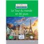 Le tour du monde en 80 jours FLE Lecture + Cd audio 2è édition
