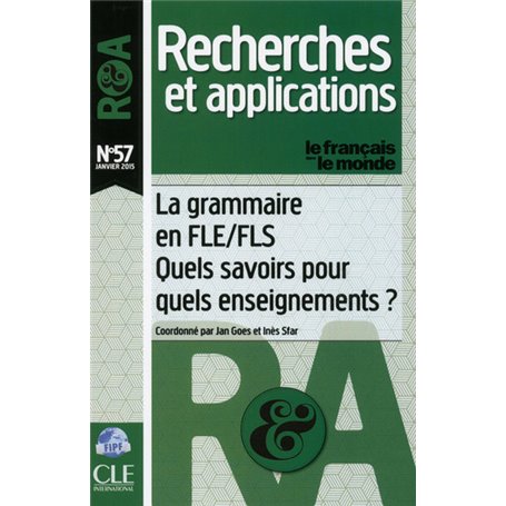 La grammaire en FLE/FLS