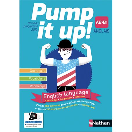 Pump it up! 2e Cahier de langue - 2019