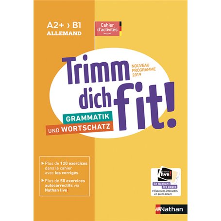 Trimm dich fit ! A2+>,B1 - Cahier de langue - 2019