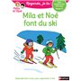 Une histoire à lire tout seul : Mila et Noé font du ski - Niveau 3