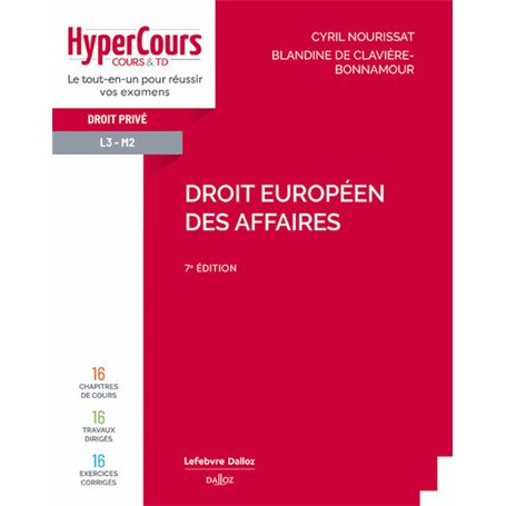Droit européen des affaires 7ed